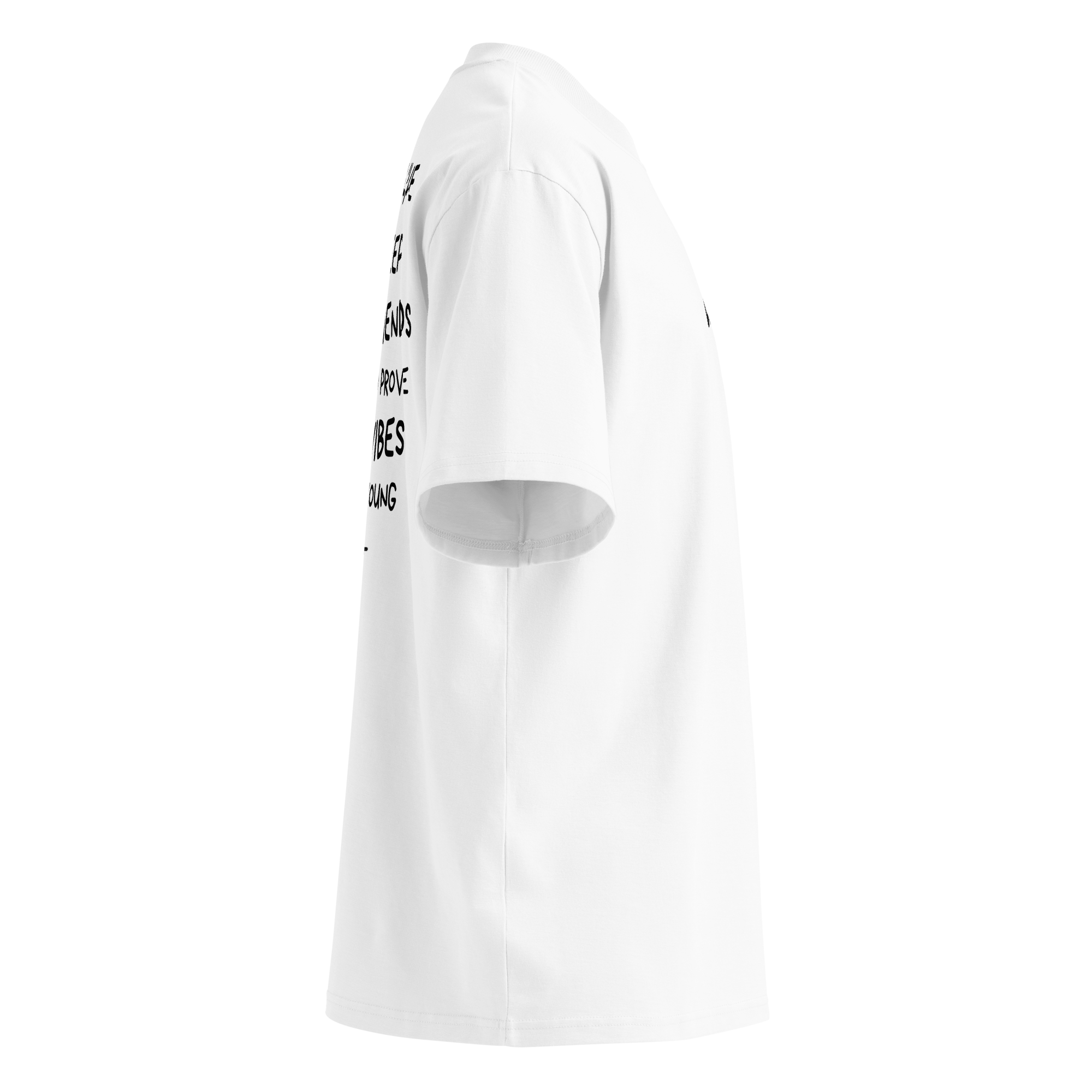 Nothing To Prove Tee - White – Bild 3